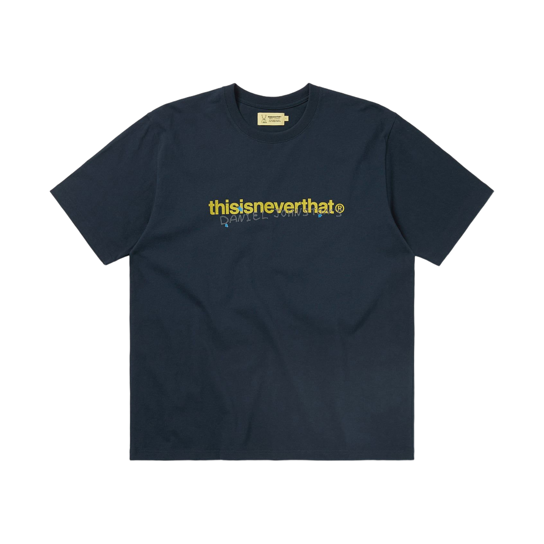 디스이즈네버댓 x 다니엘 존스턴 스페이스 덕스 티셔츠 네이비(Thisisneverthat x Daniel Johnston Space Ducks T-Shirt Navy) - 1