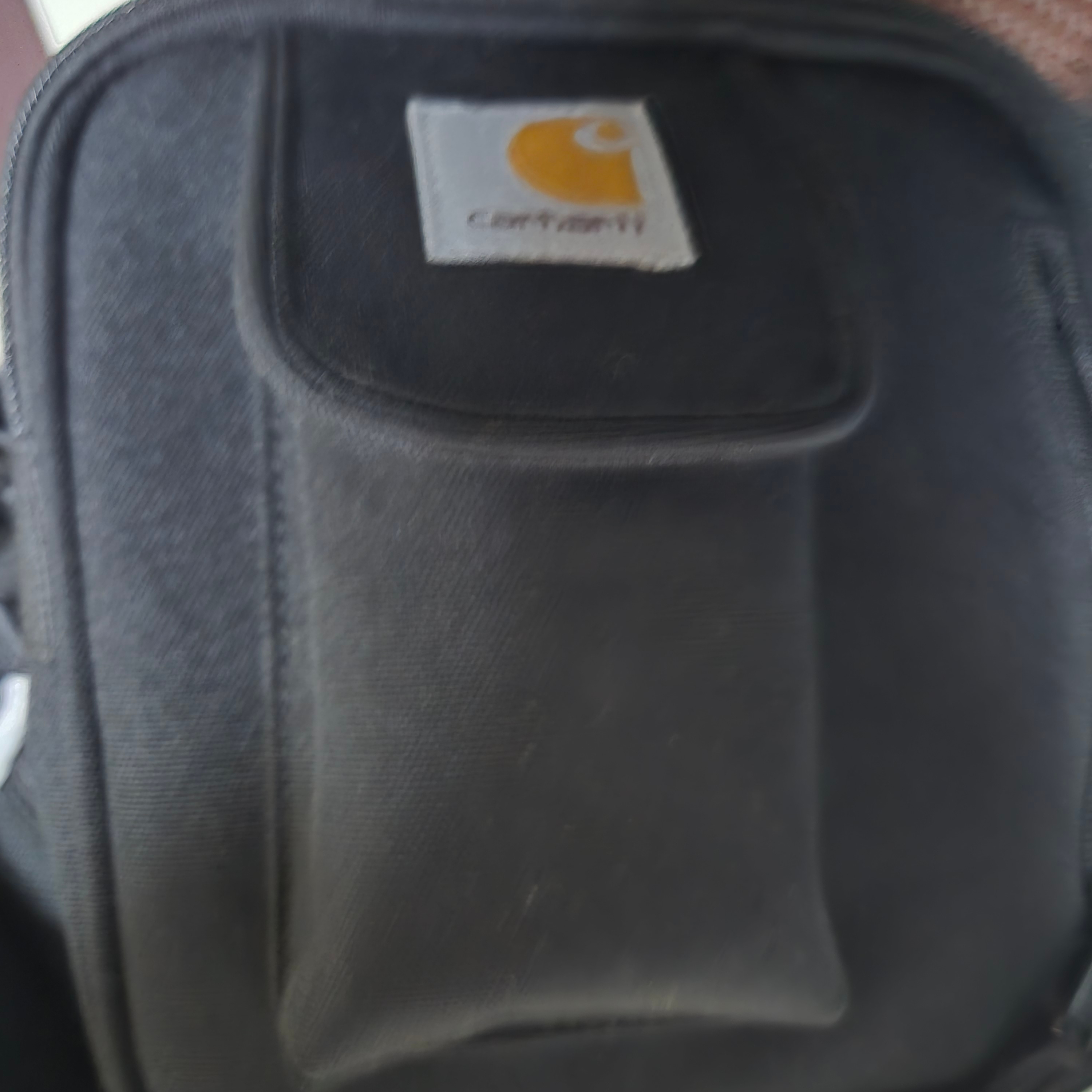 Carhartt WIP Essentials Bag Black 착용 스타일