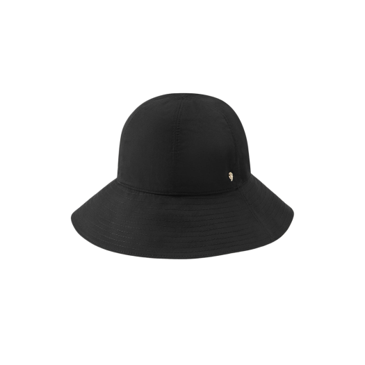 HAT51838 (W) Helen Kaminski Maelle Classic Cloche Hat Black