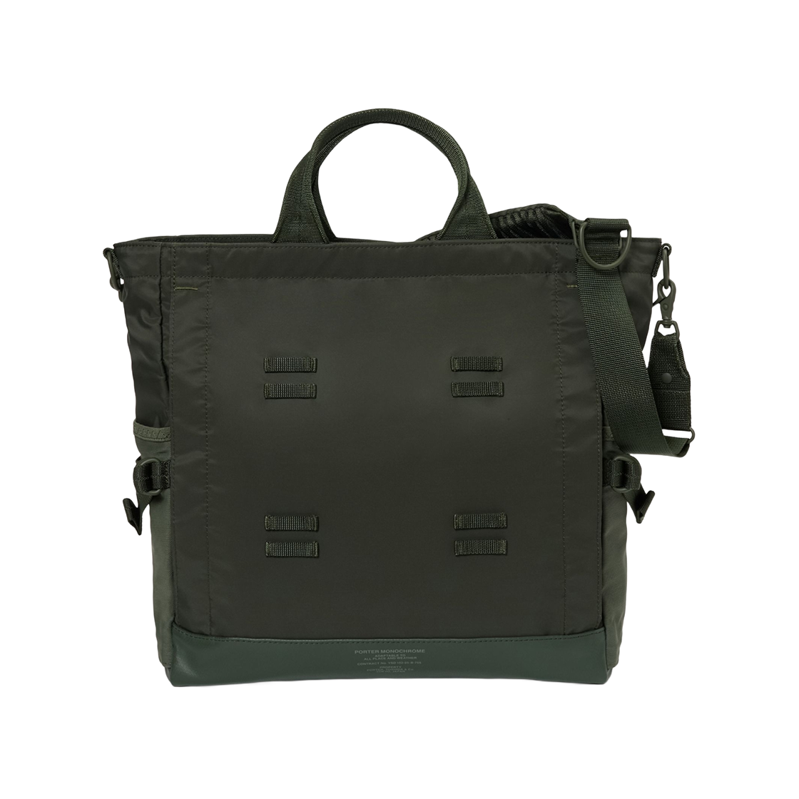 포터 모노크롬 투웨이 토트백 포레스트 그린(Porter Monochrome 2Way Tote Bag Forest Green) - 1