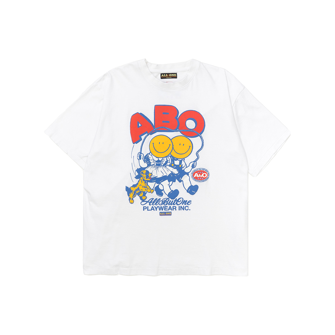 에이비오 올벗원 스키핑 티 화이트(ABO Skipping Tee White)