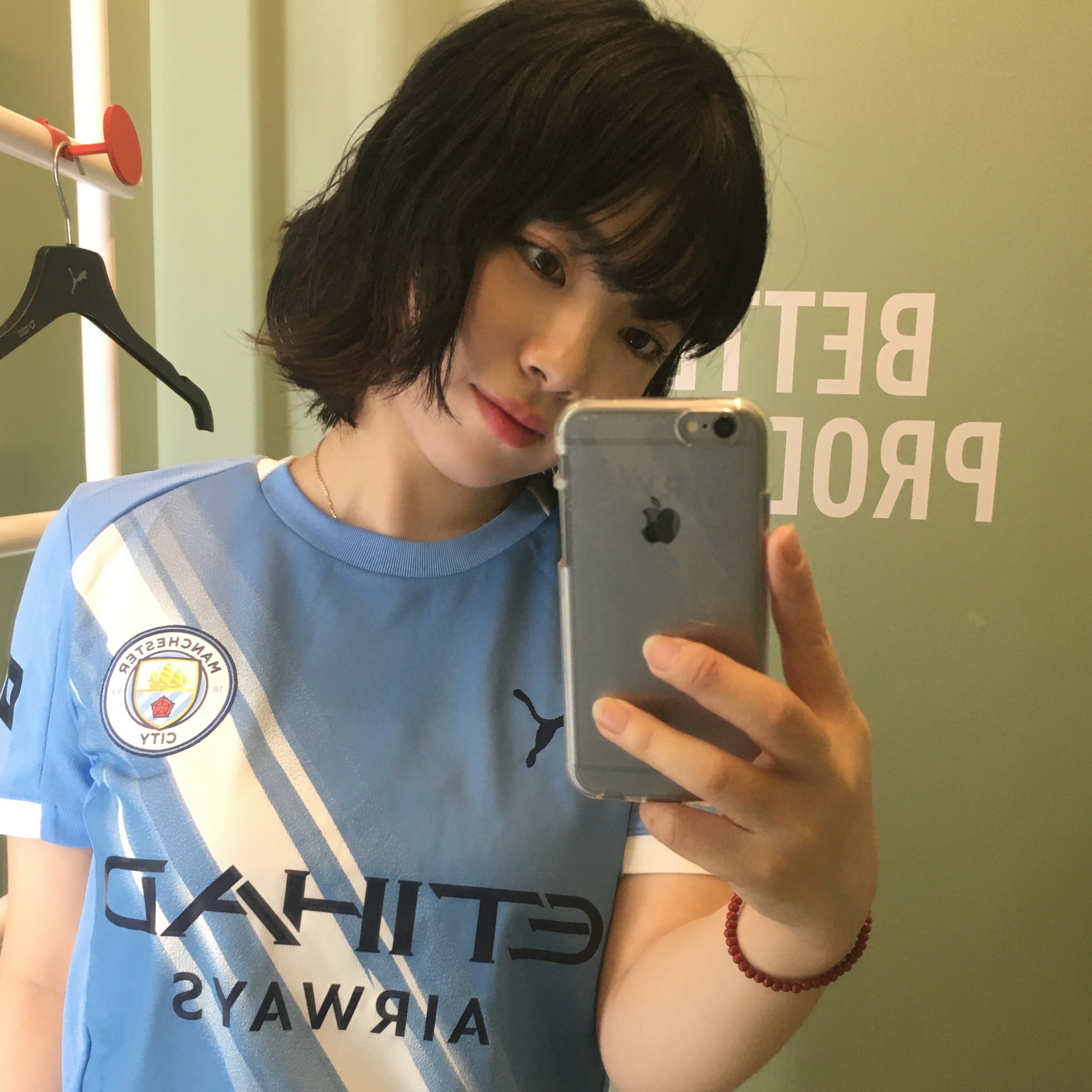 Puma Manchester City 2025/26 Home Replica Jersey Team Light Blue (Non Marking Ver.), (Kids) Puma Manchester City 2025/26 Home Replica Junior Jersey Team Light Blue (Non Marking Ver.) 착용 스타일