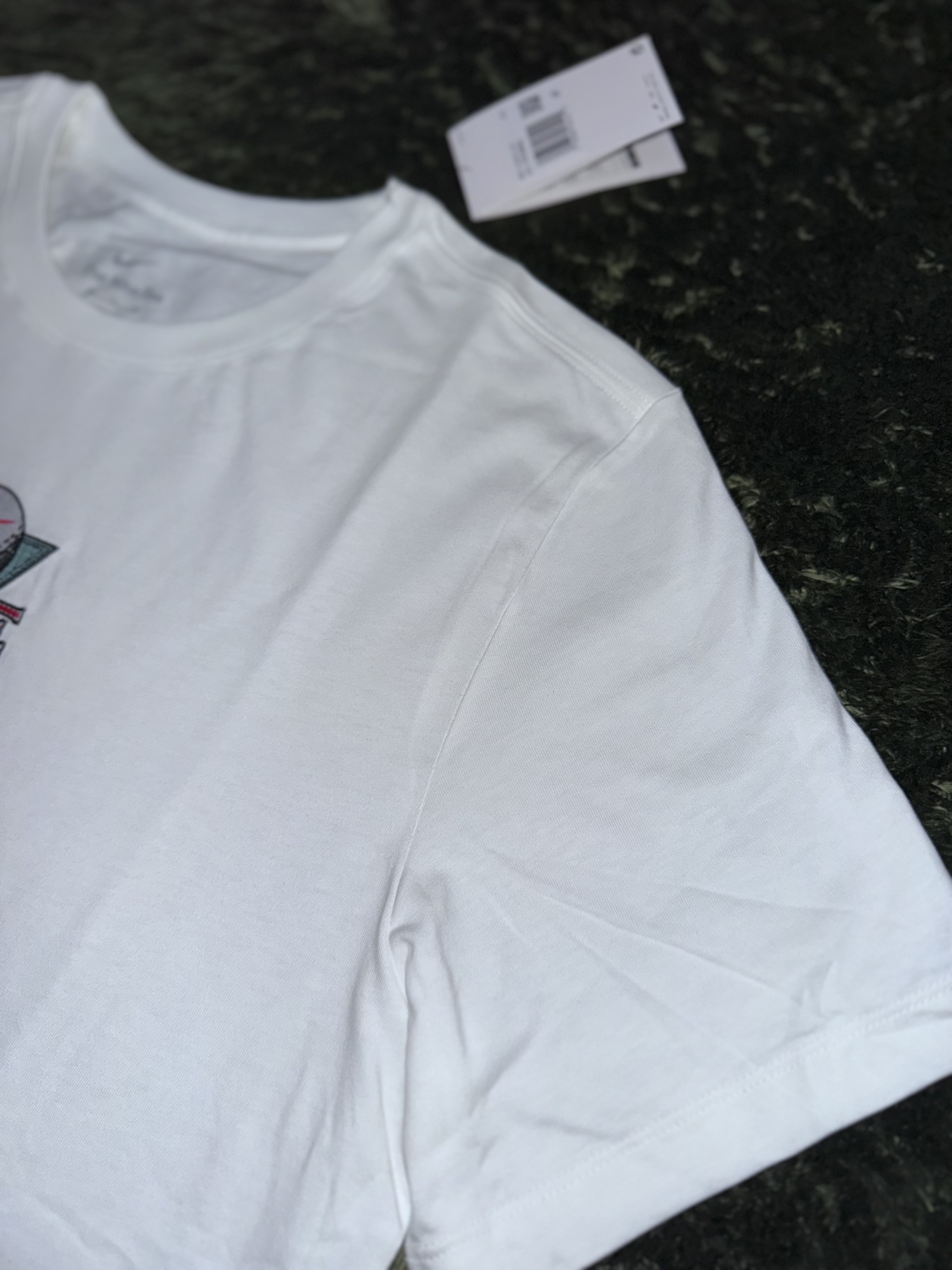 Nike Golf T-Shirt White - Asia 착용 스타일 - 4