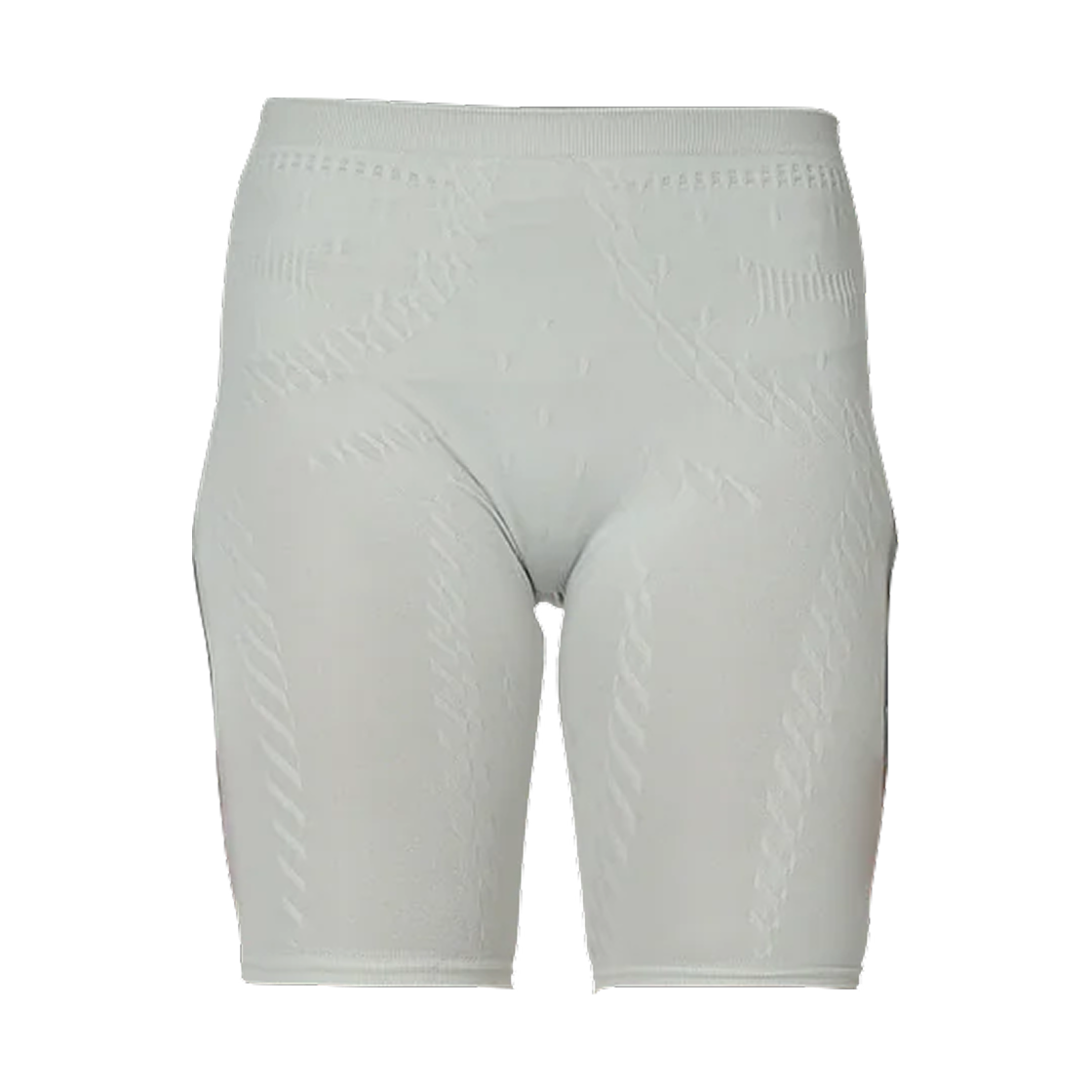 J302871 ROA Circular Biker Shorts Light Grey