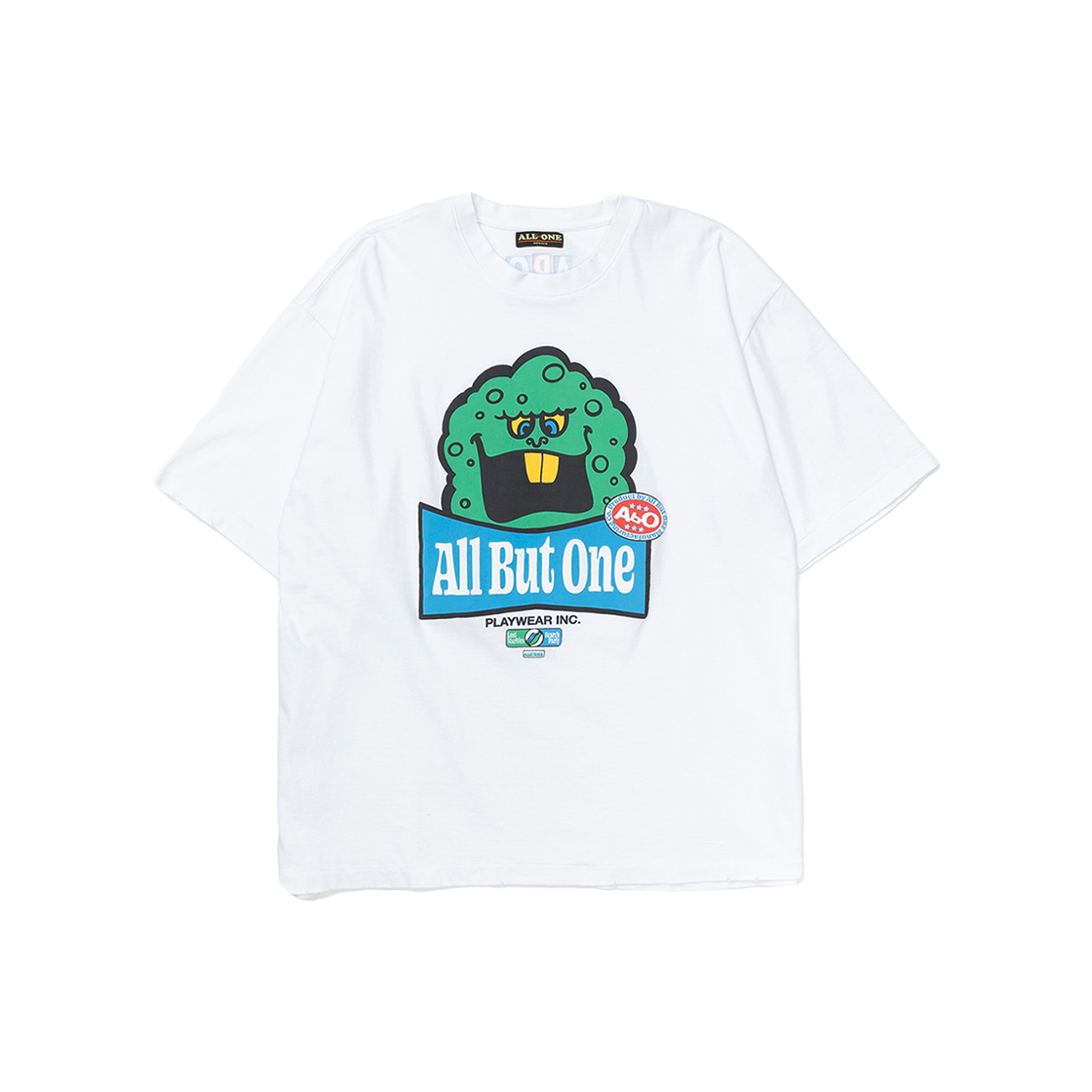 AB25SSUHE001WH ABO Monster Tee White