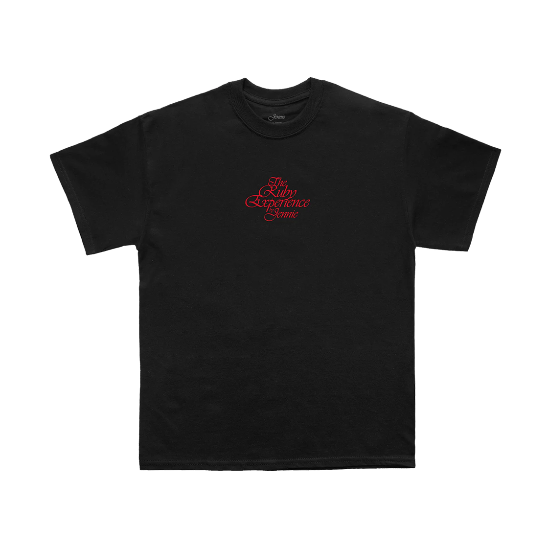 제니 더 루비 익스피리언스 티셔츠 블랙(Jennie The Ruby Experience T-Shirts Black) - 2