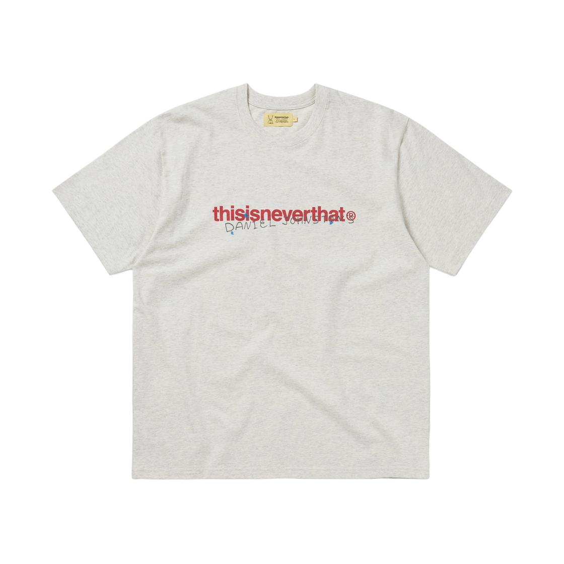 디스이즈네버댓 x 다니엘 존스턴 스페이스 덕스 티셔츠 오트밀(Thisisneverthat x Daniel Johnston Space Ducks T-Shirt Oatmeal) - 1