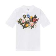 Wooyoungmi Flower Back Logo T-Shirt White - 25FW