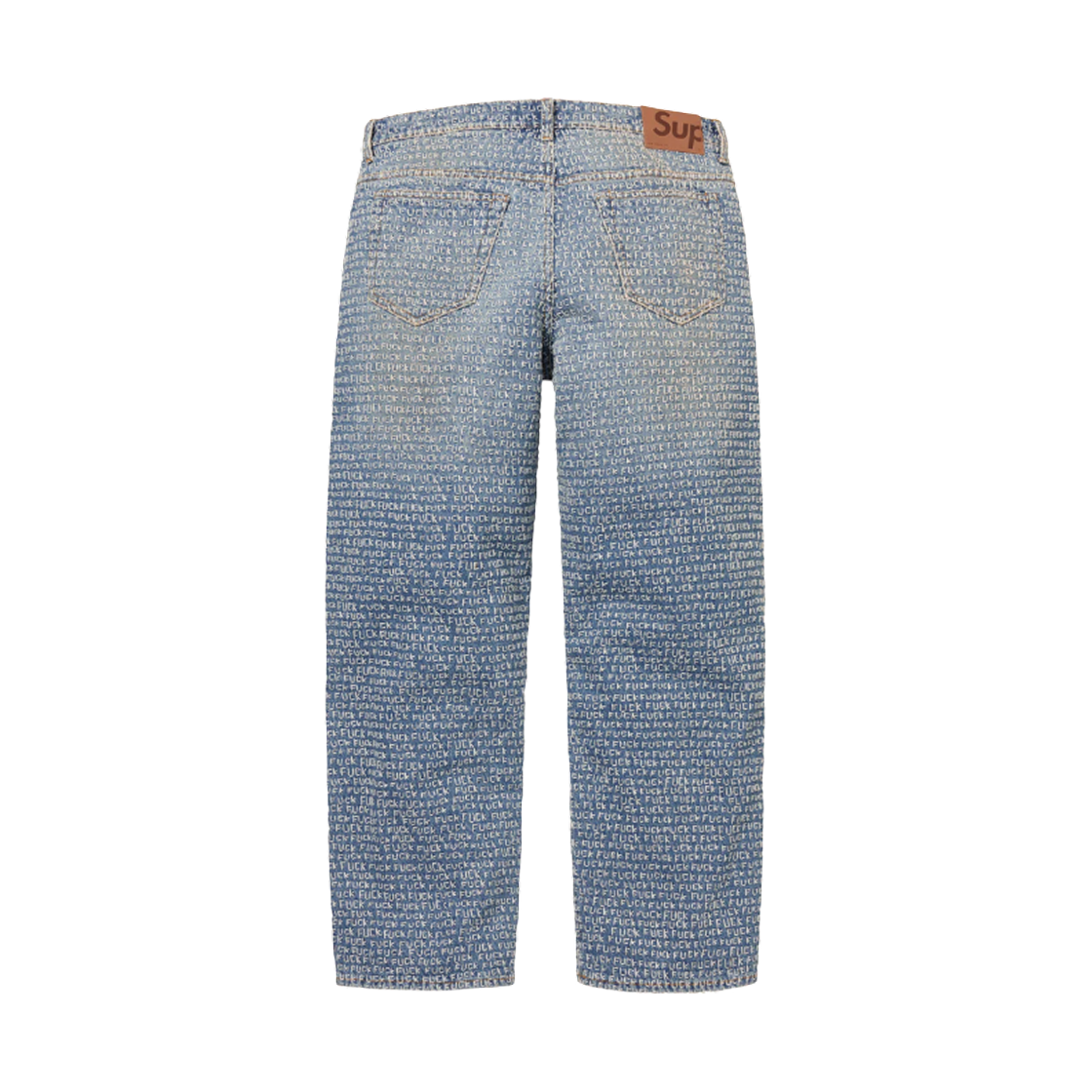 슈프림 퍽 스티치 루즈 핏 진 블루 - 25SS(Supreme Fuck Stitch Loose Fit Jeans Blue - 25SS) - 2