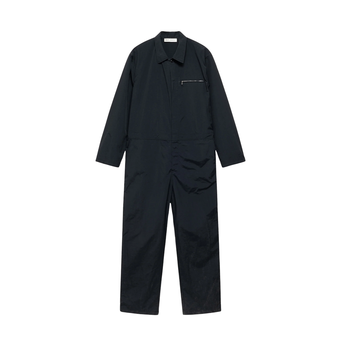 스투시 x 아워레가시 워크샵 보일러수트 미드나이트 나일론 태피터