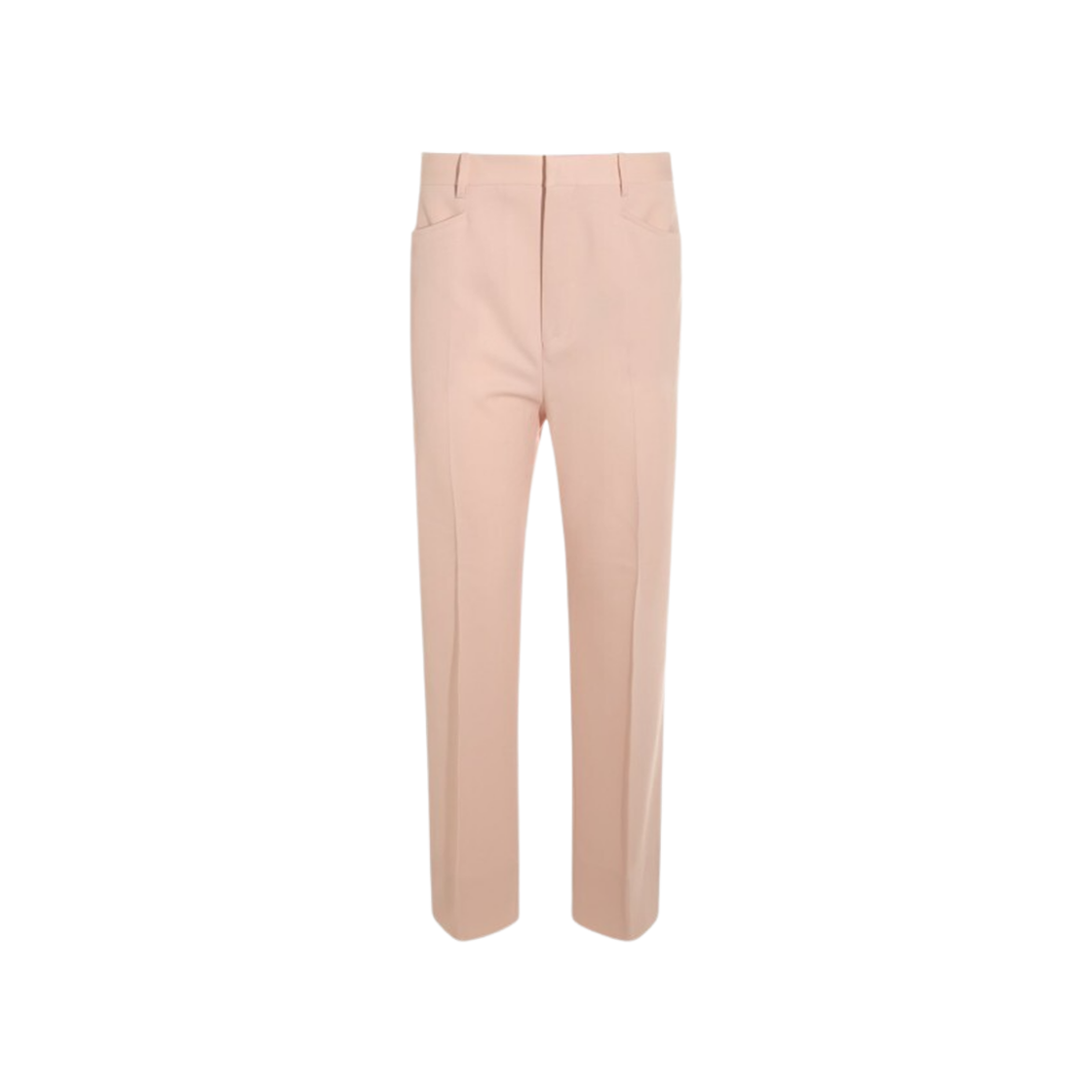 (W) 톰포드 사토리얼 하이 웨이스티드 테일러드 팬츠 라이트 블러쉬((W) Tom Ford Satorial High Waisted Tailored Pants Light Blush)