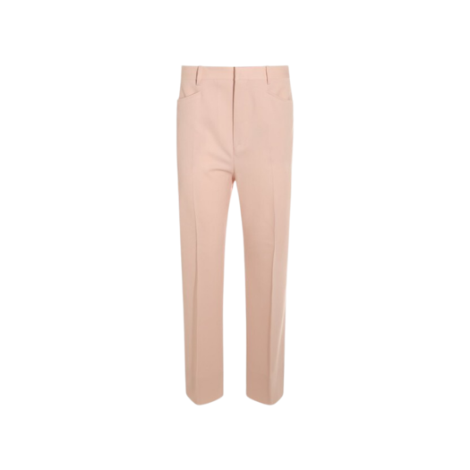 PAW558-FAX1342-AW113 (W) Tom Ford Satorial High Waisted Tailored Pants Light Blush