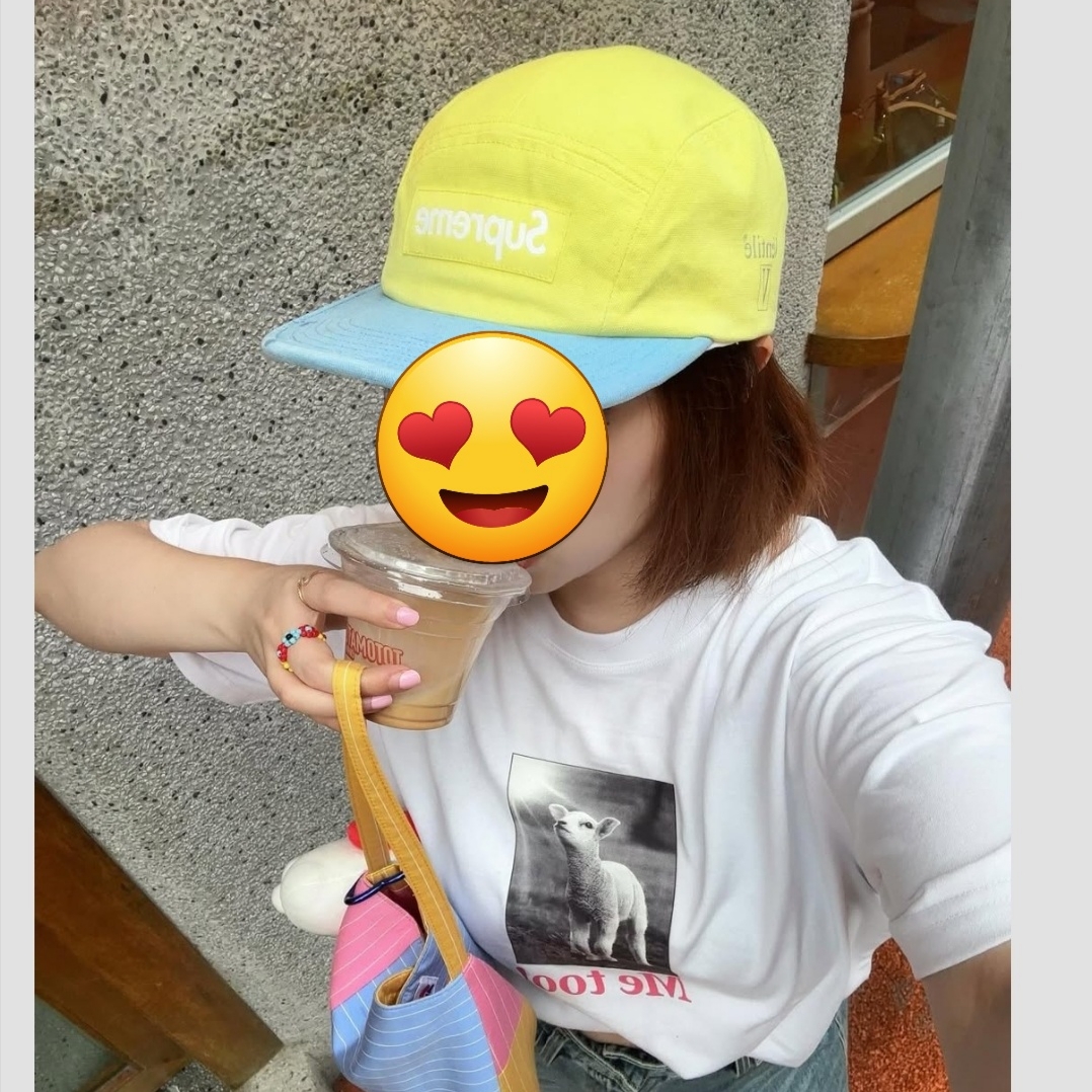 Supreme Ventile Camp Cap Light Yellow - 25SS 착용 스타일 - 1