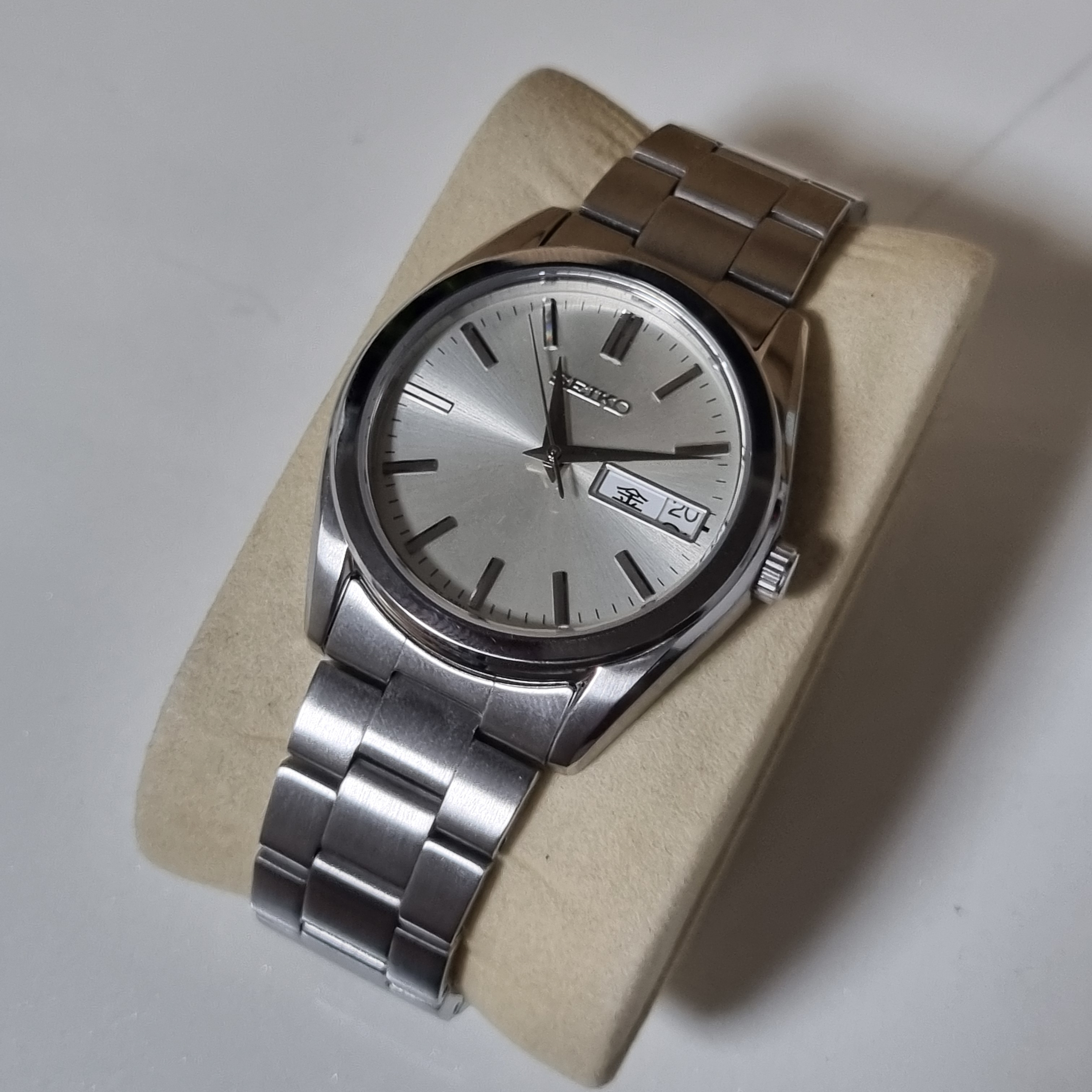 Seiko SBTH007 Silver 착용 스타일 - 1