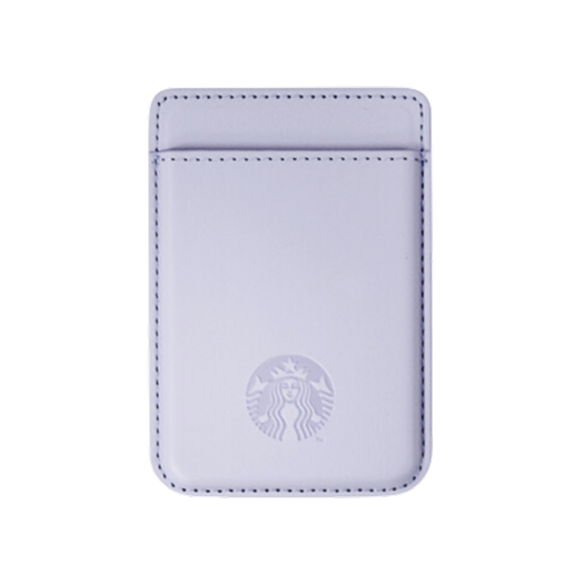 Starbucks Magnetic Card Wallet Light Purple