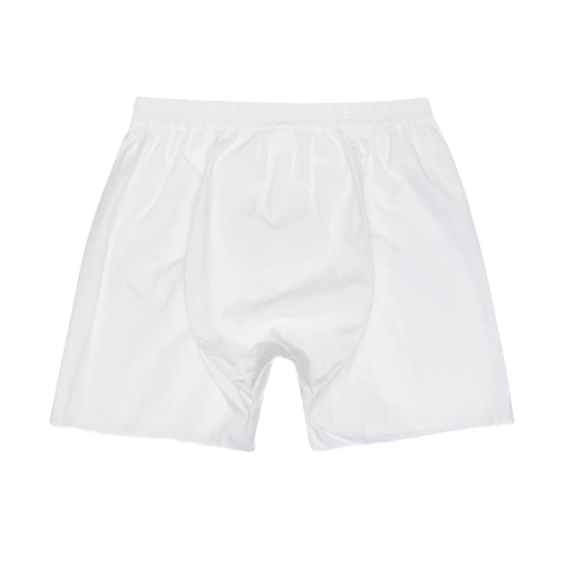스투시 x 아워레가시 워크샵 복서 쇼츠 화이트 코튼 실크(Stussy x Our Legacy Work Shop Boxer Shorts White Cotton Silk) - 2