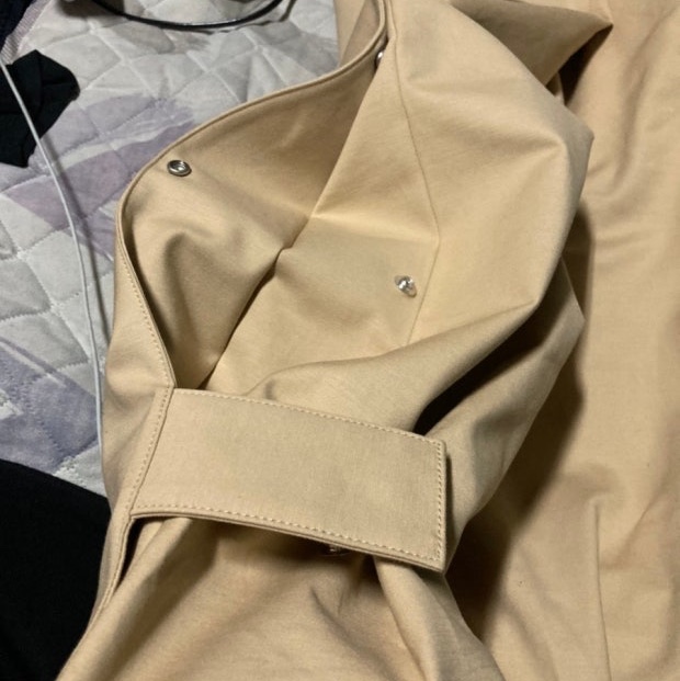 Nonnod Flexible Pants Beige 착용 스타일