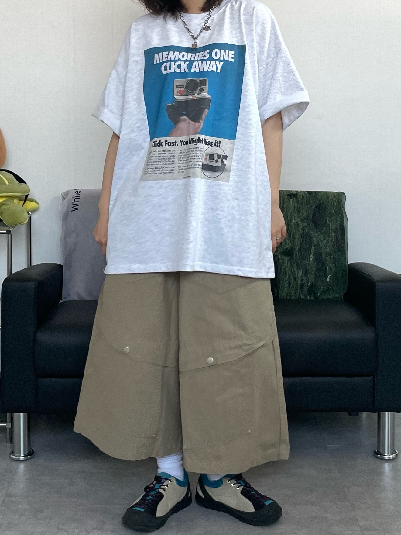 (W) Keen Jasper Rocks SP Sneakers Beige 착용 스타일 - 3