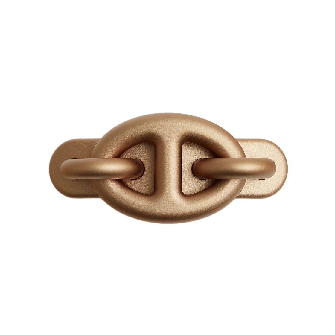 (W) 에르메스 트라이 마이옹 PM 헤어 클립 비스뀌((W) Hermes Tri Maillon PM Hair Clip Biscuit) - 1
