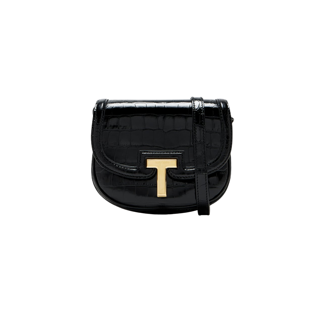 L1841-LCL395X-1N001 Tom Ford Wallis Embossing Mini Bag Black