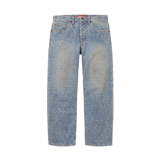 Supreme Stars Topstitch Baggy Jean 30