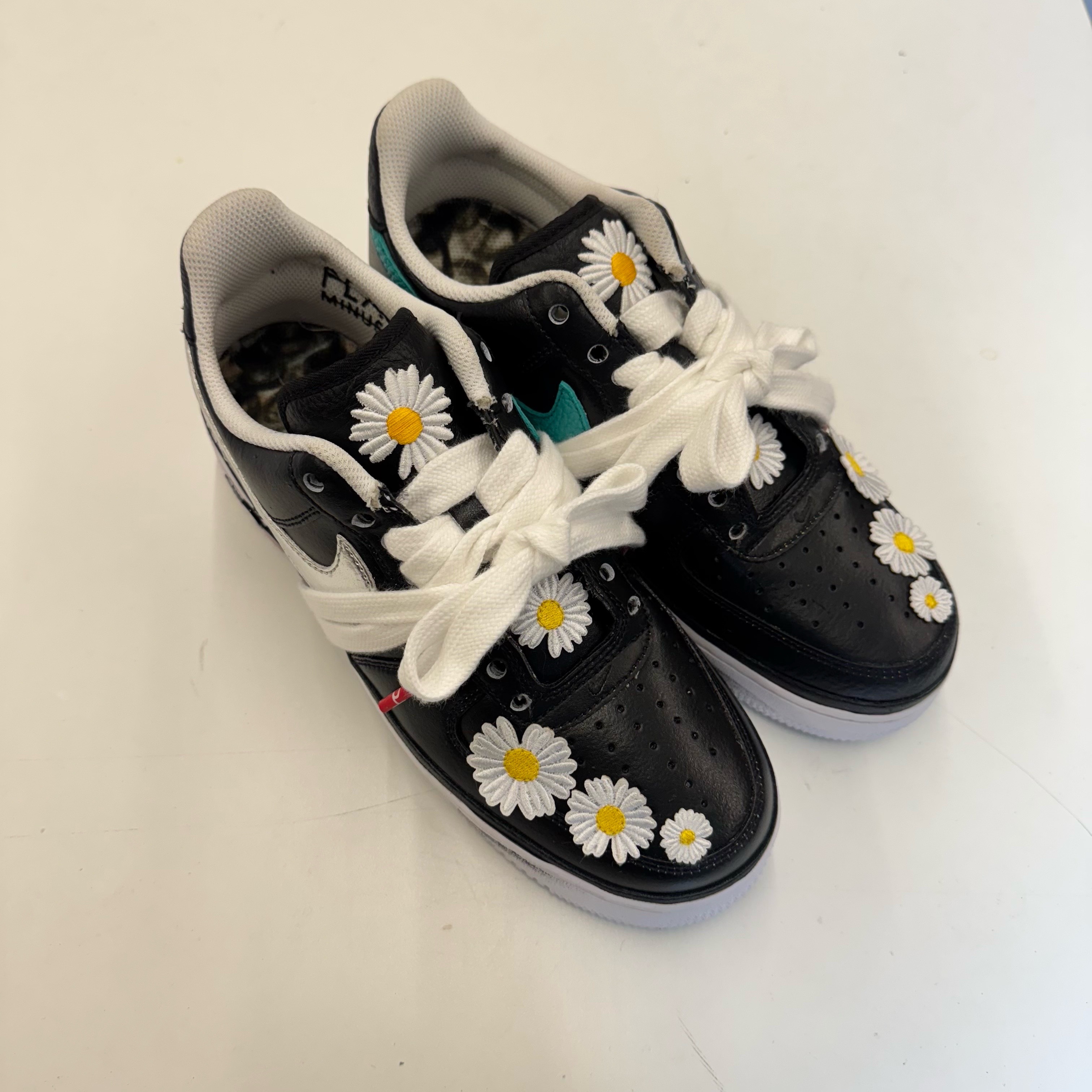 Nike x Peaceminusone Air Force 1 Low Para-Noise 3.0 Black and Multicolor 착용 스타일 - 1