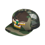 Supreme Beef Mesh Back 5-Panel Woodland Camo - 25SS