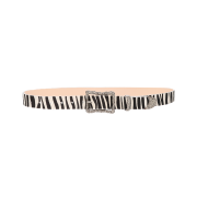 smallstupidtunes Crushed Trypo Zebrahide Belt