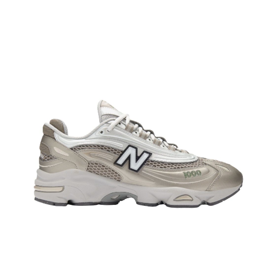 뉴발란스 1000 애리드 스톤 라이트 실버 메탈릭(New Balance 1000 Arid Stone Light Silver Metallic)