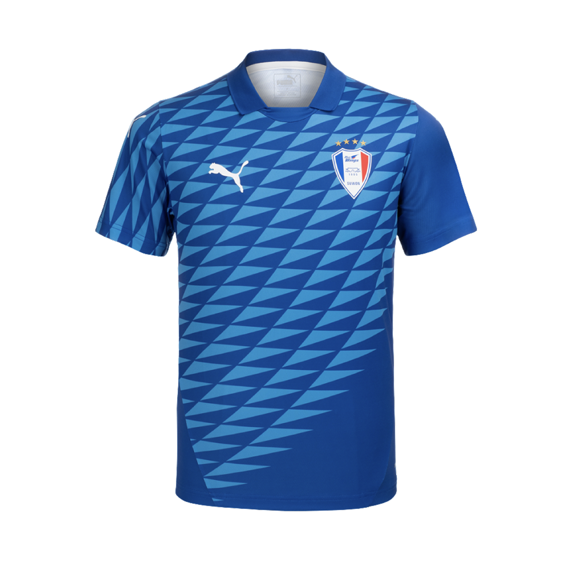 푸마 수원 삼성 30주년 레트로 홈 저지 스피드 블루 (논 마킹 버전)(Puma Suwon Samsung 30th Anniversary Retro Home Jersey Speed Blue (Non Marking Ver.))