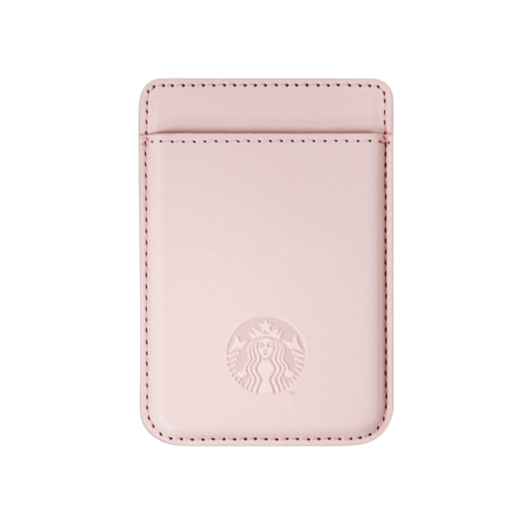 Starbucks Magnetic Card Wallet Soft Pink