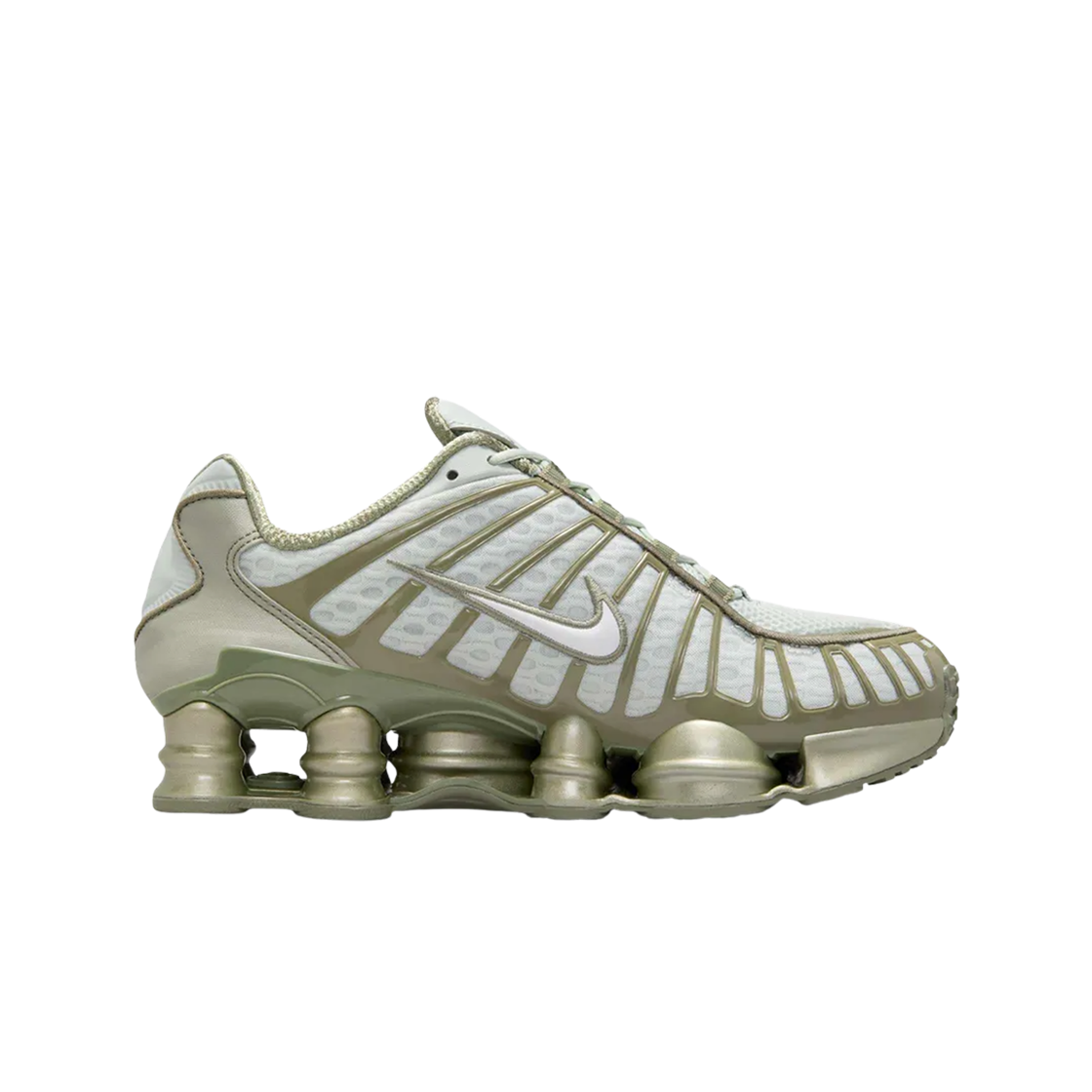 (W) 나이키 샥스 TL 라이트 실버 화이트((W) Nike Shox TL Light Silver White)