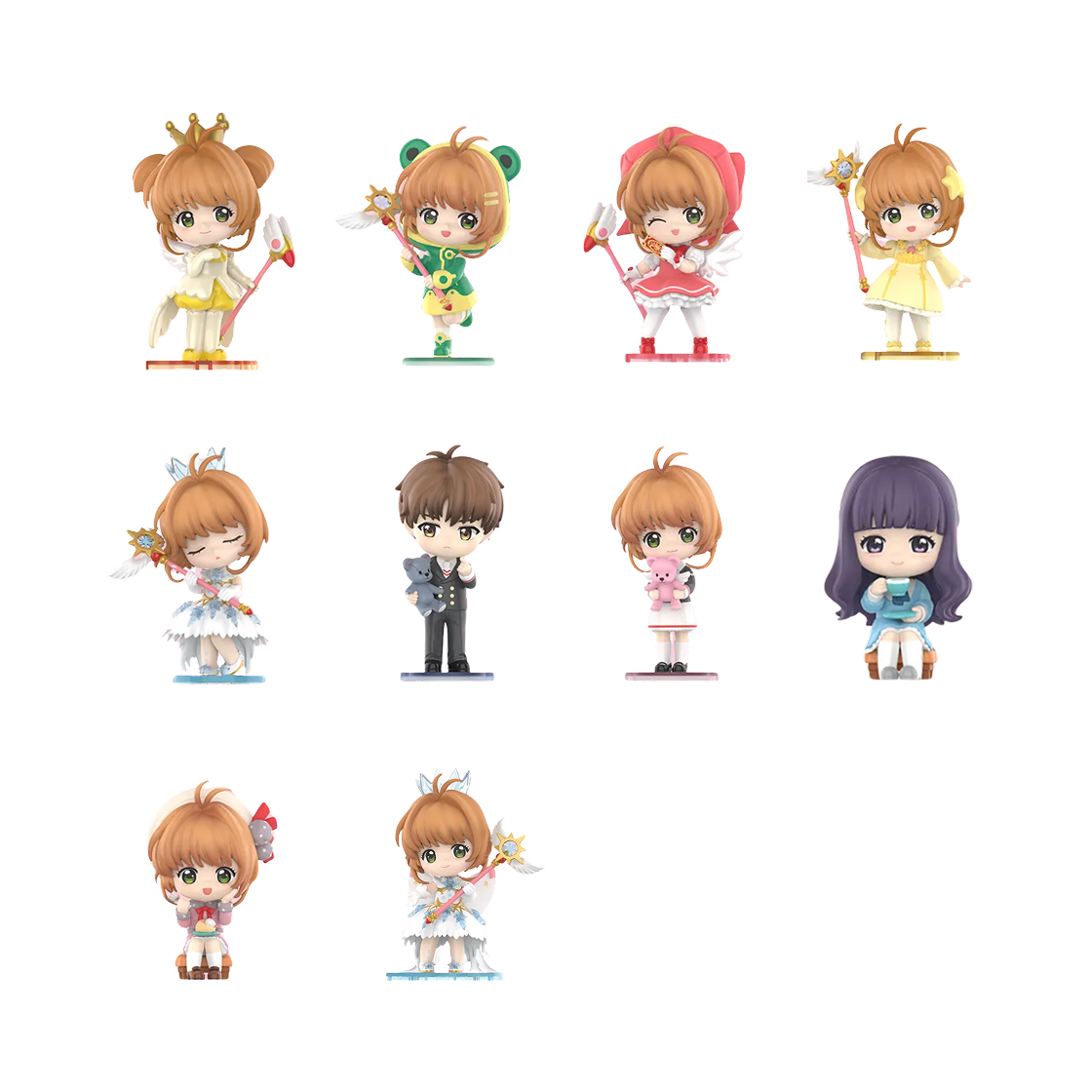 팝마트 카드캡터 체리 클리어 카드 시리즈 피규어 미개봉 랜덤박스 (9개입)(Pop Mart Cardcaptor Sakura Clear Card Series Figures Sealed Case (9 Blind Boxes)) - 2