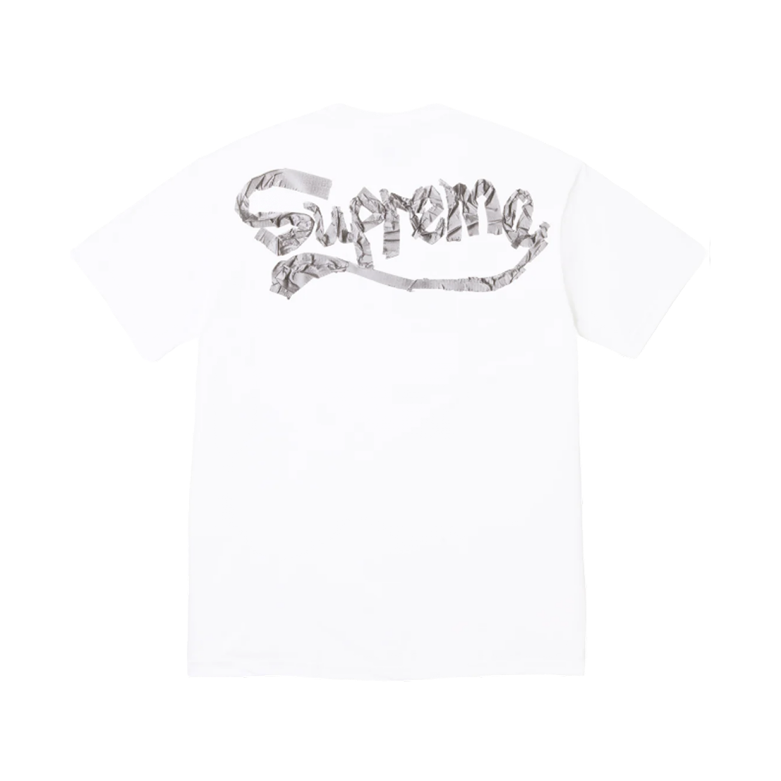 슈프림 테이프 티셔츠 화이트 - 25SS(Supreme Tape T-Shirt White - 25SS) - 1