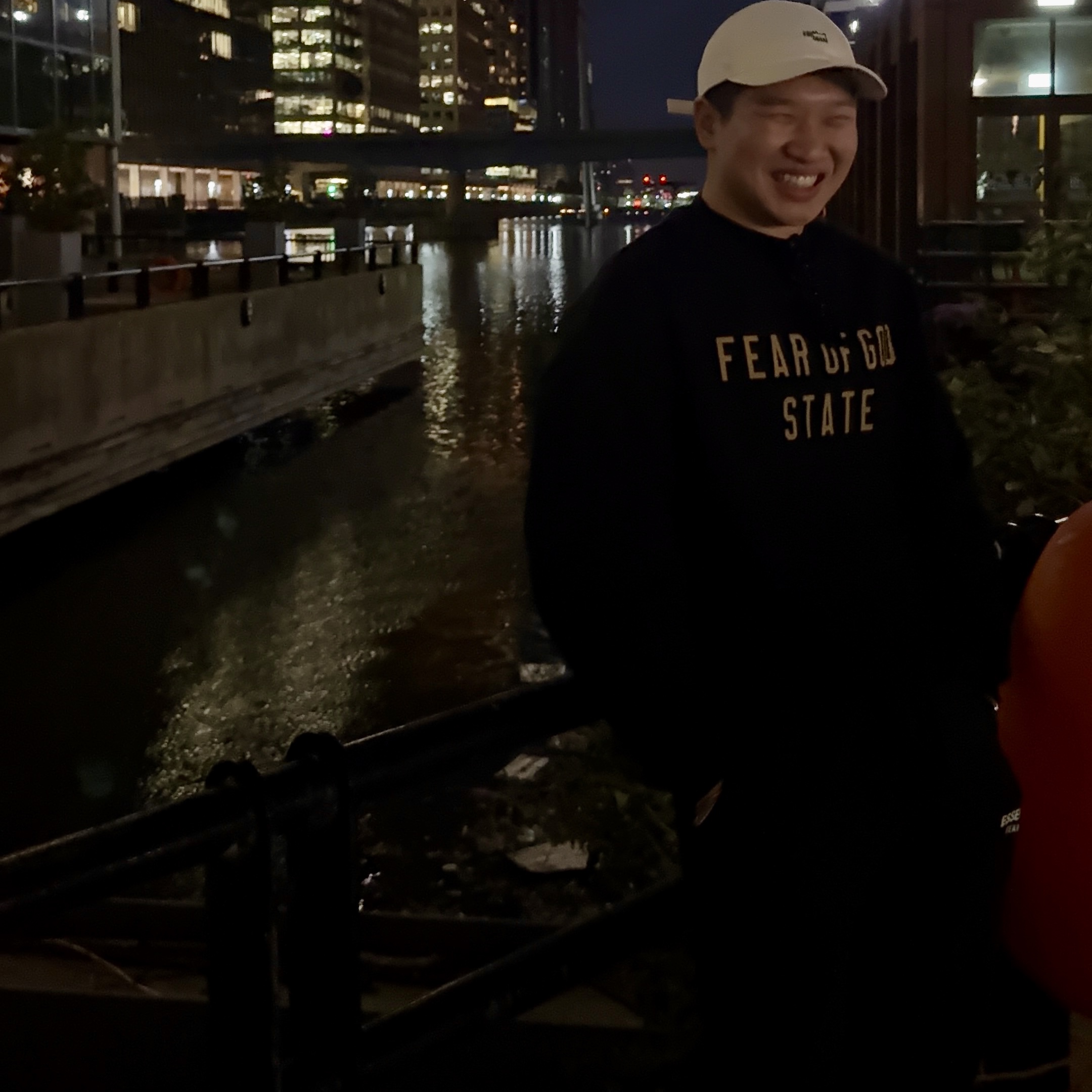 Essentials Fleece State Crewneck Black - 24FW, Essentials Fleece Essential Sweatpant Black - 24FW 착용 스타일 - 5