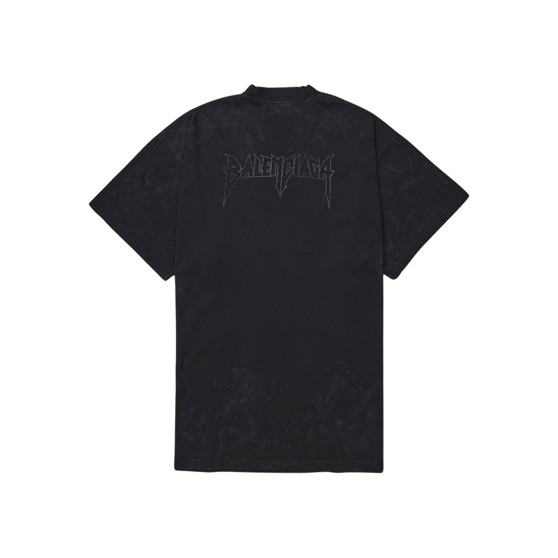 발렌시아가 오버사이즈 티셔츠 워시드 블랙(Balenciaga Oversized T-Shirt Washed Black) - 2