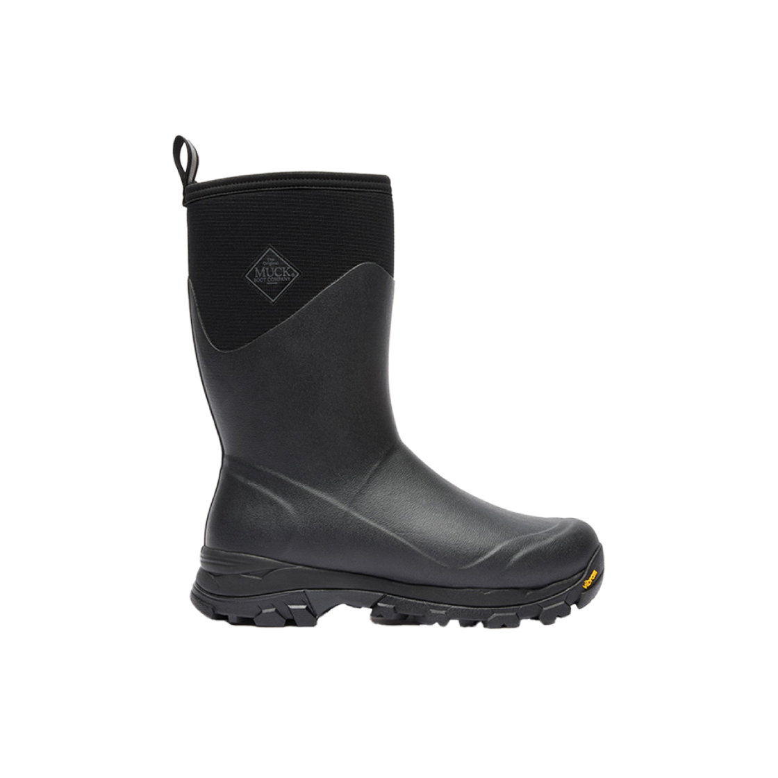 먹부츠 남성 아틱 아이스 미드 블랙(Muk Boots Men's Arctic Ice Mid Black)