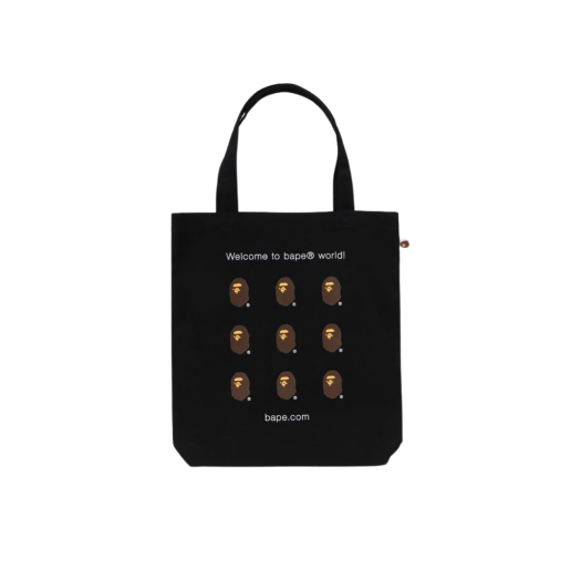 BAPE Bape.com Tote Bag Bapec Black