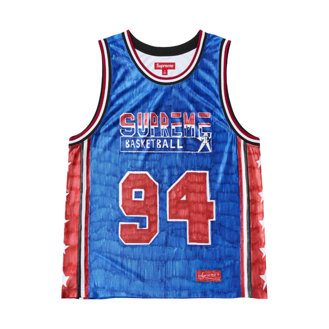 슈프림 스타 베스킷볼 저지 블랙 - 24SS | Supreme | KREAM