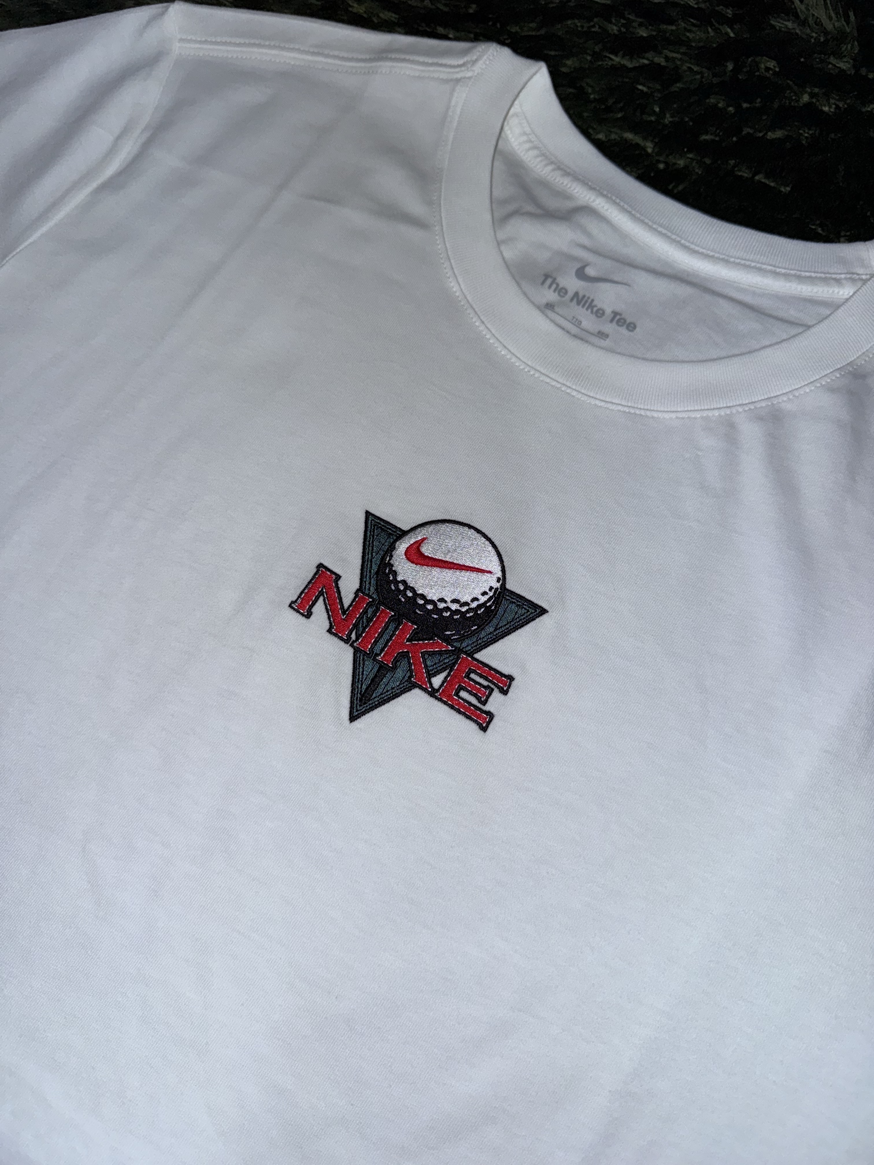 Nike Golf T-Shirt White - Asia 착용 스타일 - 2