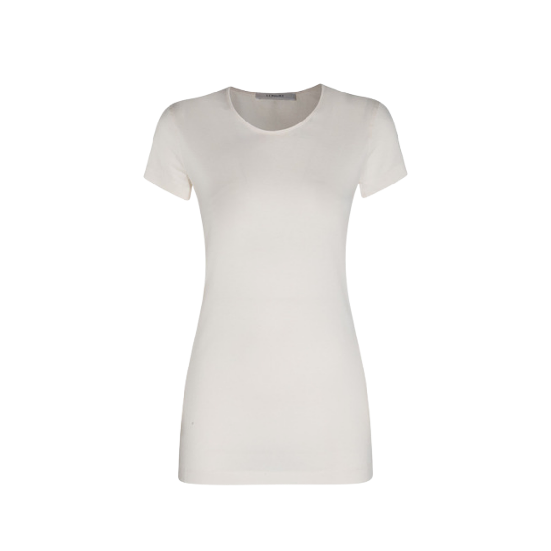 TO1352-LJ1018-001 (W) Lemaire Fitted T-Shirt Chalk