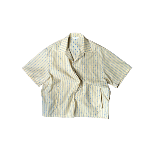 nnd.k.042 Nonnod Vacation Shirt Yellow Stipe