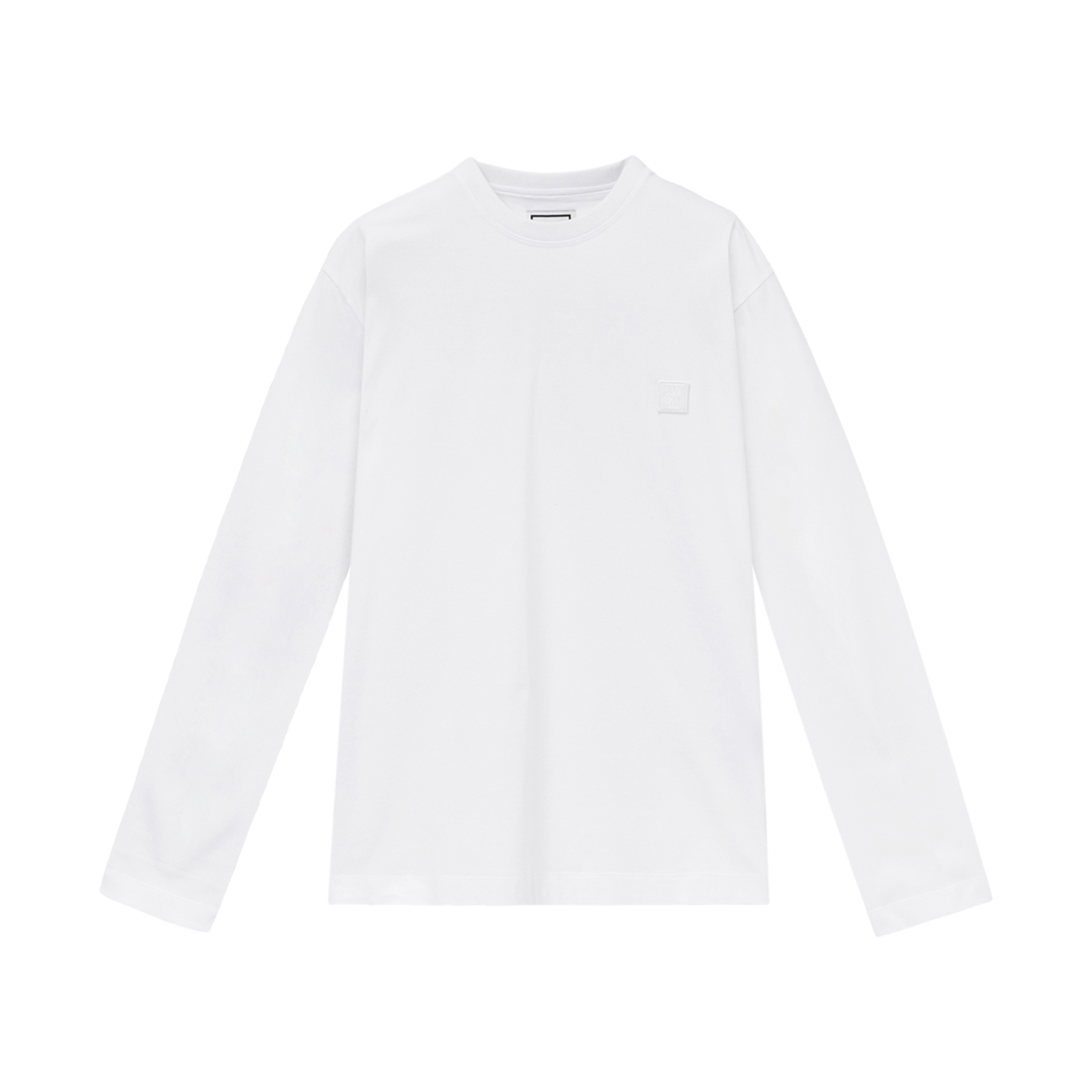 W253TS17712W Wooyoungmi Back Logo Long Sleeve T-Shirt White - 25FW