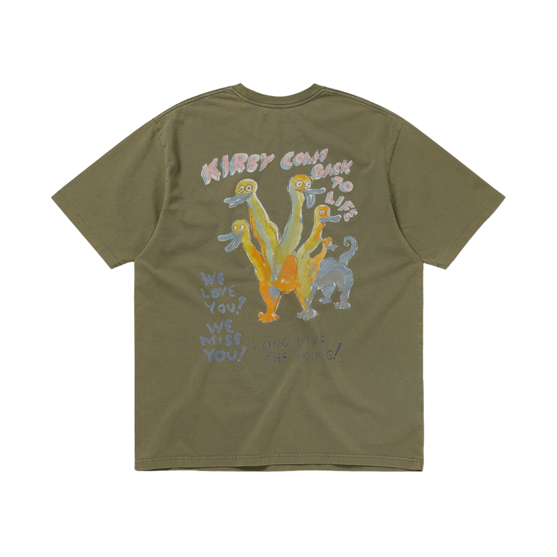디스이즈네버댓 x 다니엘 존스턴 커비 티셔츠 머드(Thisisneverthat x Daniel Johnston Kirby T-Shirt Mud) - 2