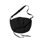 Uniqlo U Drawstring Shoulder Bag Black