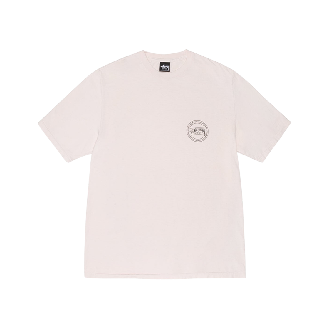 1905161 Stussy C Thru Pigment Dyed T-Shirt Blush