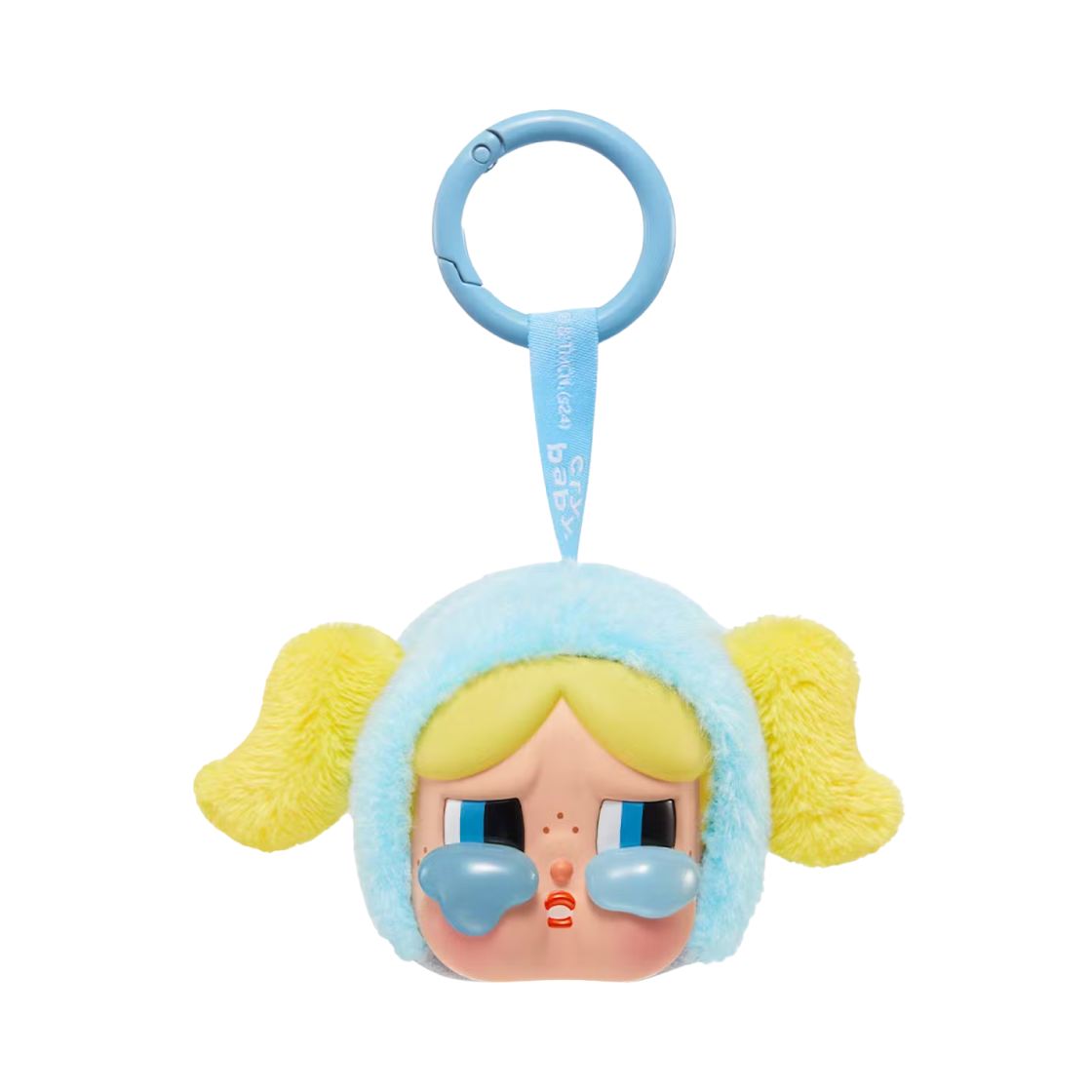 팝마트 크라이베이비 x 파워퍼프걸 시리즈 키링 버블 (개봉 박스)(Pop Mart Crybaby x Powerpuff Girls Series Keyring Bubbles (Opened Case))