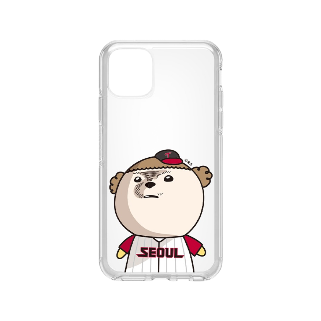 LG 트윈스 x 마루는강쥐 아이폰 무적마루 폰 케이스 멀티(LG Twins x Maru is a Puppy iphone Mujeok Maru Phone Case Multi)
