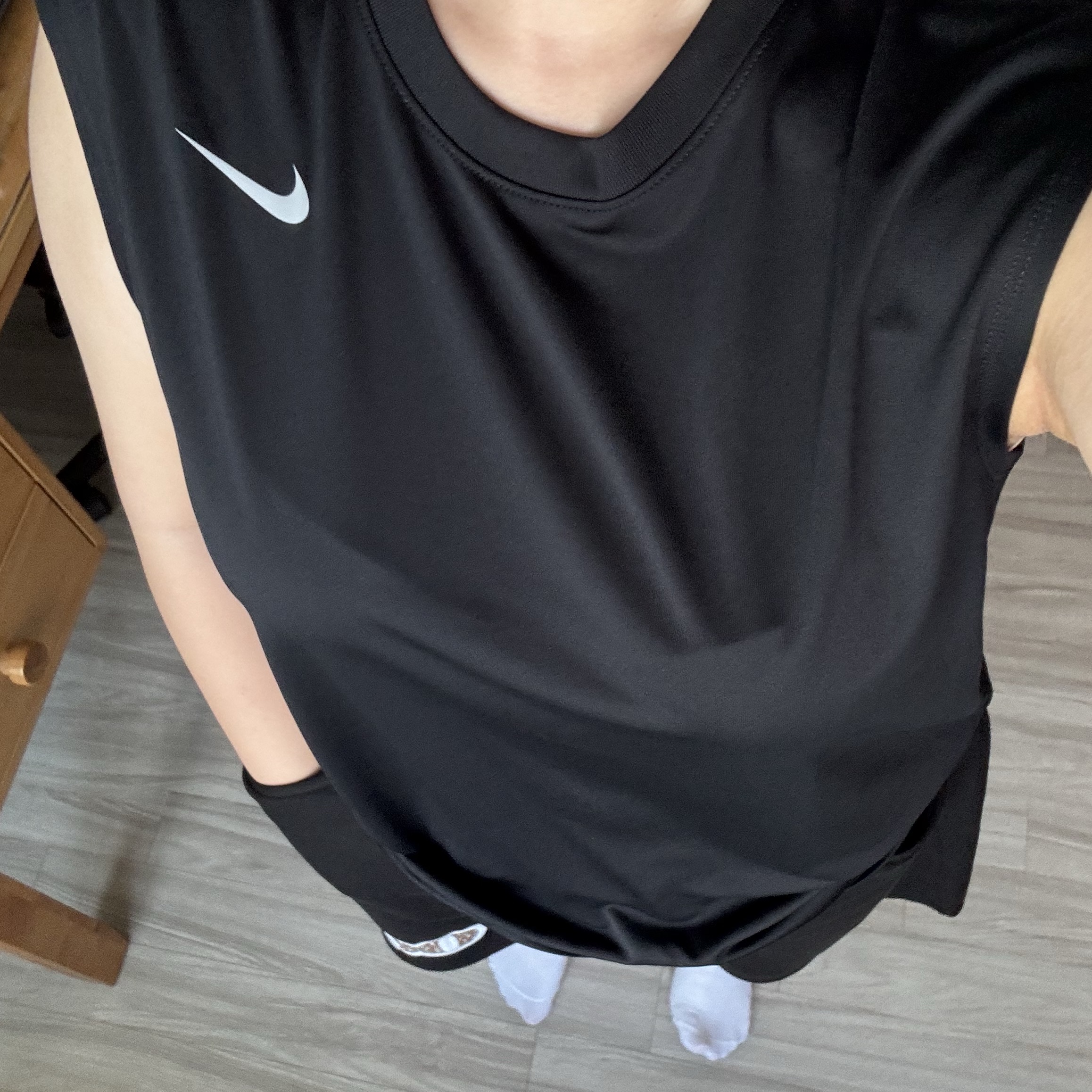 Nike Dri-Fit Legend Sleeveless Fitness T-Shirt Black - Asia 착용 스타일 - 2
