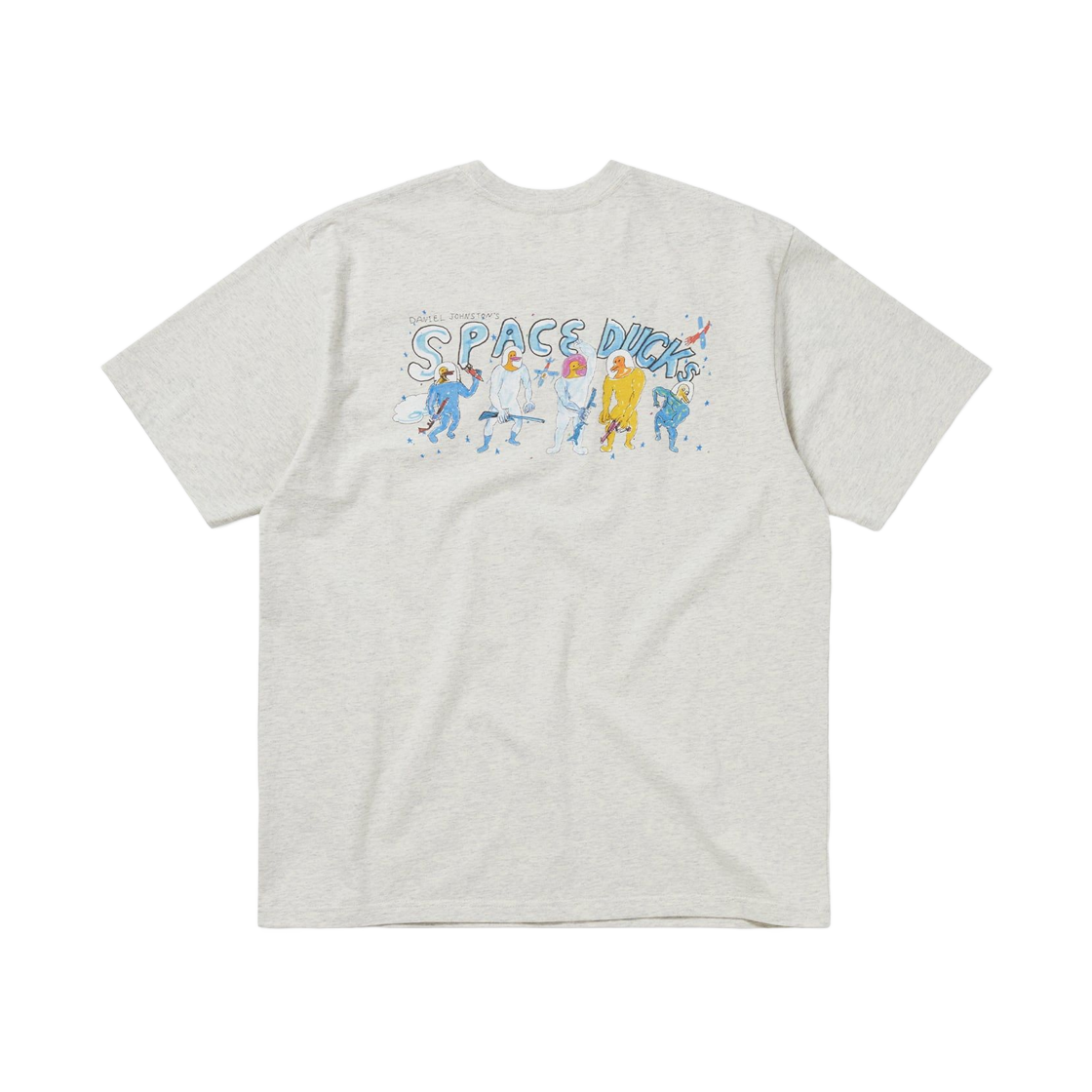 디스이즈네버댓 x 다니엘 존스턴 스페이스 덕스 티셔츠 오트밀(Thisisneverthat x Daniel Johnston Space Ducks T-Shirt Oatmeal) - 2